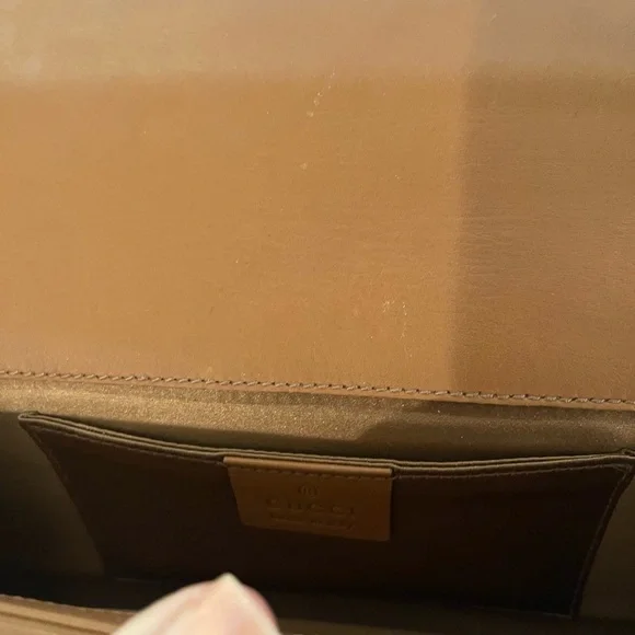 Gucci Tan Leather Clutch - Picture 5 of 7